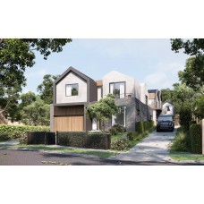 即将完工Ashburton全新奢华联排别墅 | 北向客厅